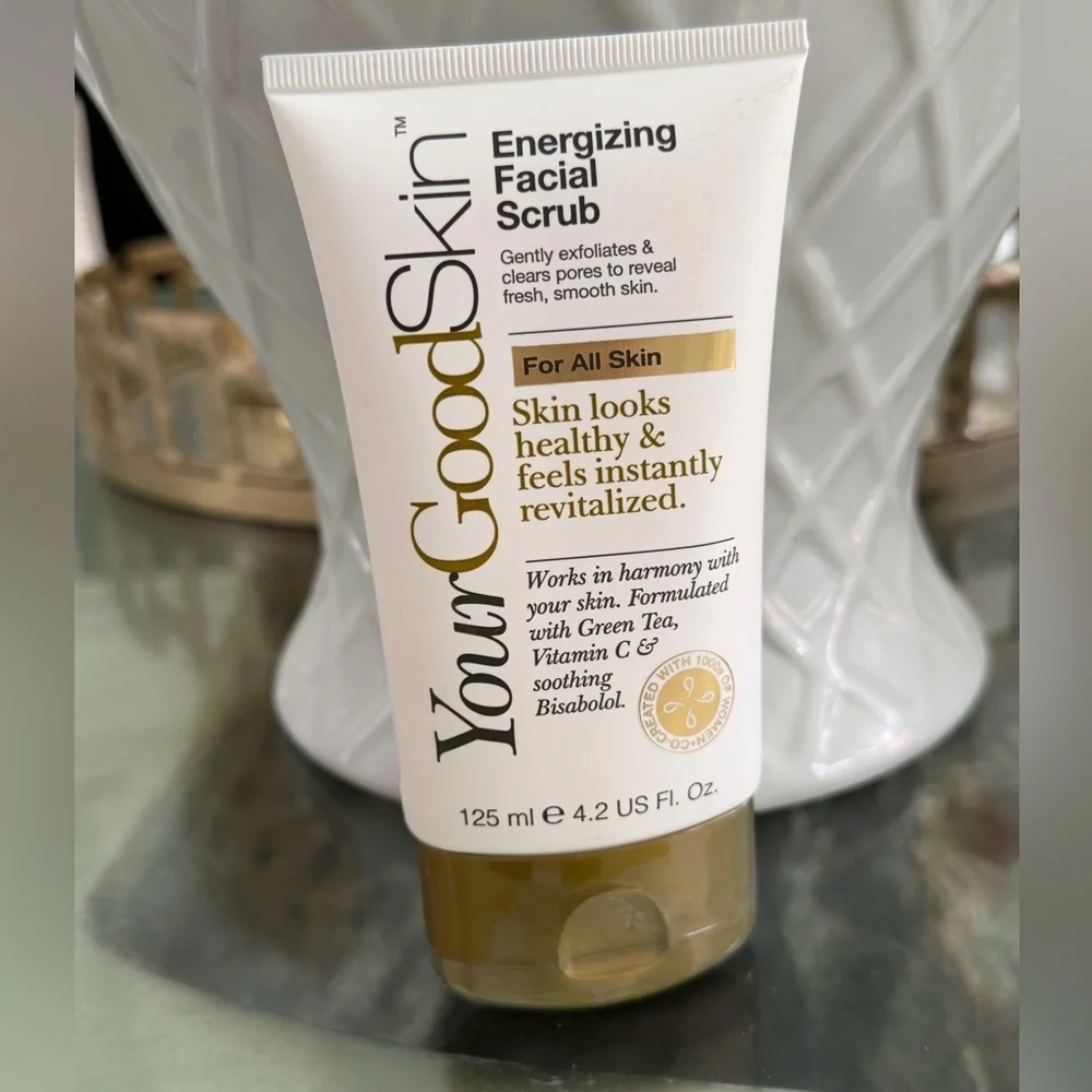 New YourGoodSkin Energizing Facial Scrub, 4.2 fl oz